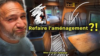 TOUT REFAIRE LAMENAGEMENT  de mon fourgon Aménagé vanlife fourgonaménagé  Voyage Voyages [upl. by Eltsryk]