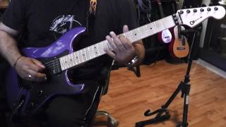 Panos AArvanitis plays Charvel Candy Plum Made in USA [upl. by Harcourt]