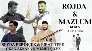 ROJDA amp MAZLUM  SEYDA PERİNÇEK  FIRAT TEPE  DÜĞÜN SALON ÖZETİ TOULOUSE [upl. by Joerg]