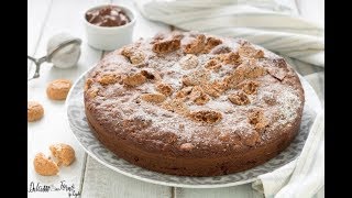 TORTA NUTELLA e AMARETTI ricetta facile e velocissima [upl. by Hawker]