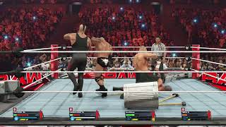 triple h vs rock vs undertaker vs brocklesnar [upl. by Wina]