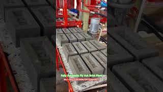 Fully Automatic Fly Ash Brick PlantAutomatic Brick Making Machine [upl. by Hermione]