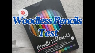 Woodless Pencils von Action  Test [upl. by Xad949]