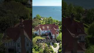 Three Thimble Islands off the coast of Branford are up for sale ranging from 13M to 35M [upl. by Minta]