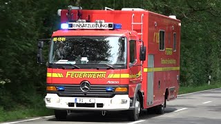 AMOKALARM in Schule Einsatzfahrten Feuerwehr Rettungsdienst TEL amp LZG Kreis Pinneberg [upl. by Marquet733]