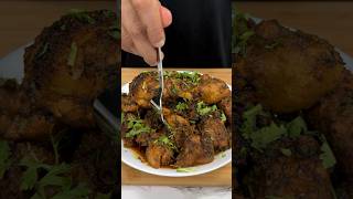 Chicken Pepper Fry ASMR Cooking  shorts asmr recipe indianasmrworld chicken cooking [upl. by Gan395]