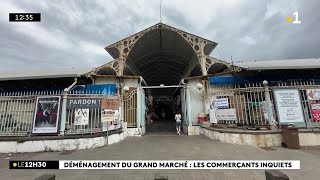 Les commerçants du Grand Marché déménagent à SainteClotilde à la fin du mois [upl. by Rickert]