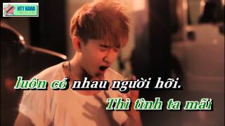 Karaoke Không Quan Tâm Chi Dân full beat [upl. by Odranreb]