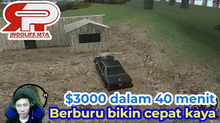 Cari uang tambahan dari berburu bikin cepat kaya  Indolife Roleplay Voice Indonesia Server [upl. by Enoryt]