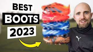 Top 5 BEST football boots in 2023 [upl. by Akimet]