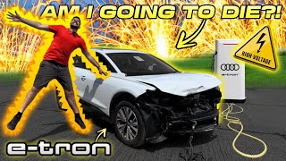 I BOUGHT A CRASHED AUDI Q4 ELECTRIC CAR EV BIG MISTAKE [upl. by Flin]