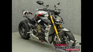 2022 DUCATI STREETFIGHTER V4 SP WABS  National Powersports Distributors [upl. by Matlick]