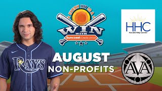 Every Hit is a Win with Suncoast  August NonProfits  Cast Your Vote Now [upl. by Alyakim745]