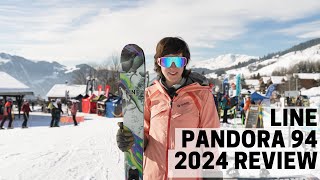 Line Pandora 94  2024 Ski Test Review [upl. by Schlessinger]