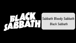 Sabbath Bloody Sabbath [upl. by Enajyram523]