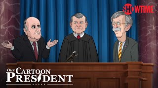 Cartoon Trumps Impeachment Trial Kicks Off Ep 301 Cold Open  Our Cartoon President  SHOWTIME [upl. by Aysan]