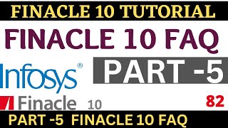 Finacle 10 FAQ Part5  Finacle 10 Tutorial  Learn and gain [upl. by Ajaj]