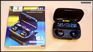 M10 tws Bluetooth 51 wireless headset review in HindiTrue wireless earbuds under 1000TechnoSangs [upl. by Gracia]