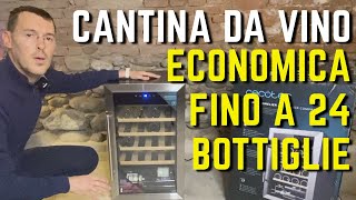 CANTINETTA DA VINO ECONOMICA con compressore per 24 bottiglie CECOTEC GRANDSOMMELIER [upl. by Lucrece]