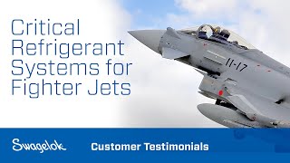 Critical Refrigerant Systems for Fighter Jets  Customer Testimonials  Swagelok 2020 [upl. by Standford]