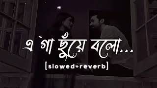 Gaa Chuye Bolo গা ছুঁয়ে বলো slowed reverb lofi mix song SURONGO Tanjib Abanti [upl. by Enomal]