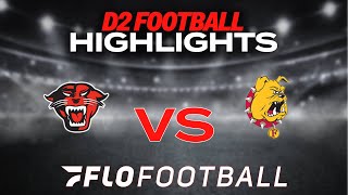 Highlights Davenport vs Ferris State Football  2024 GLIAC [upl. by Ronnoc339]