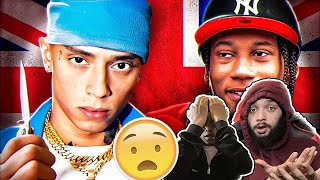 AMERICANS REACT TO CENTRAL CEE VS DIGGA D THE UK DRILL WAR [upl. by Atiuqrahc]