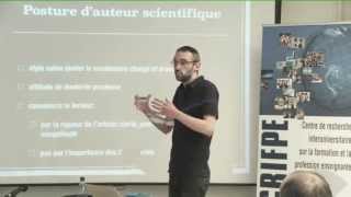 Simon COLLIN  La rédaction darticles scientifiques [upl. by Ardnahs]