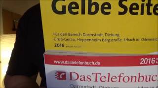 Gelbe Seiten  Telefonbuch [upl. by Baiel]