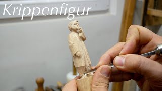 Eine personalisierte Krippenfigur schnitzen [upl. by Anidene]