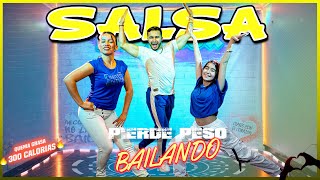 Perder PESO Bailando SALSA Dance Workout🔥 Cardio QUEMA GRASA [upl. by Jae]