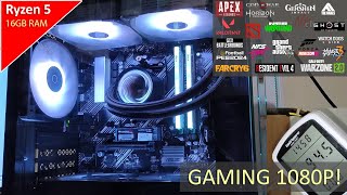 Rakit PC Gaming Irit daya Pake Ryzen 5 5600G di Taun 2024  Ganteng dan masa depan Cerah Upgradable [upl. by Havard52]