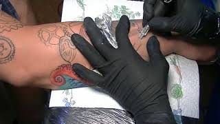 Sleeve session 4  Tattoo time lapse [upl. by Missie]