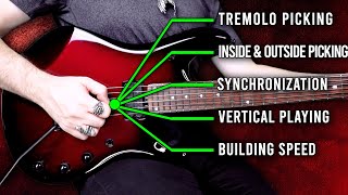 5 Fundamentals Of Alternate Picking  Guitar Lesson Part 1 [upl. by Gaughan]