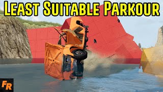 BeamNG Drive Parkour But With An Unnecessary Large Truck [upl. by Carlisle912]