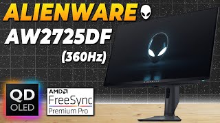 Alienware AW2725DF 360Hz Gaming Monitor 2024  Best Gaming Monitor For PS5 XBOX 360 And PC [upl. by Cyna745]