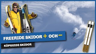 Freeride skidor briljera på både betong och i puder Köpguide [upl. by Assili247]