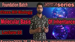 regulation of gene expressionlac operon model Lec 10molecular basis of inheritanceshiva sir [upl. by Nwhas]