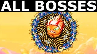 Octogeddon  All Queen Bee Weapon Upgrades  All Boss Battles Gameplay No Commentary [upl. by Atiruam]