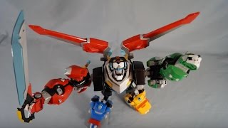 Voltron Legendary Defender Combining Figures Review [upl. by Egedan]