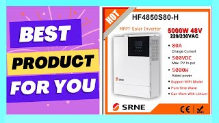 SRNE 5000W Hybrid Solar Inverter 220V [upl. by Danzig]