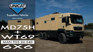 UNICAT Expedition Vehicles MD75HMB  MAN TGS 26540 6X6  WT69 [upl. by Levram]