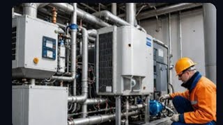 Liquid switch installing Chiller Plant [upl. by Anatak]