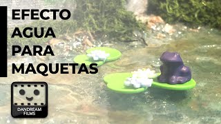 Manualidades  Efecto Agua en Maquetas  PLAYMOBIL [upl. by Cadmarr]