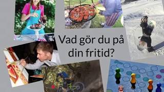 Vad gör du på din fritid [upl. by Balliett]