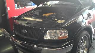 F150 4x4 Final Dyno Run Whipple 23L Lightning conversionmp4 [upl. by Nosneh]