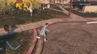 GTA V Aztecas vs vagos fight part 3 [upl. by Refinne875]