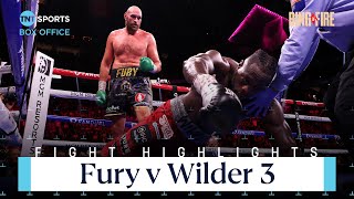 One of Greatest Heavyweight Fights EVER 😮‍💨 Tyson Fury v Deontay Wilder 3 Highlights 🔥 FuryUsyk [upl. by Westfahl]