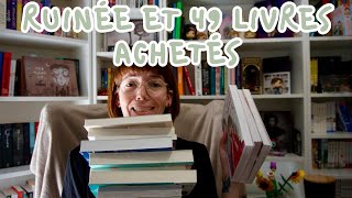 BOOK HAUL DE LÉTÉ  MON BANQUIER EN PLS 😱😱😱 [upl. by Nniuq]