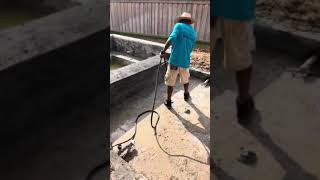 HOW TO WATER GUNITE 2X PER DAY FOR 7 DAYS [upl. by Ardene476]